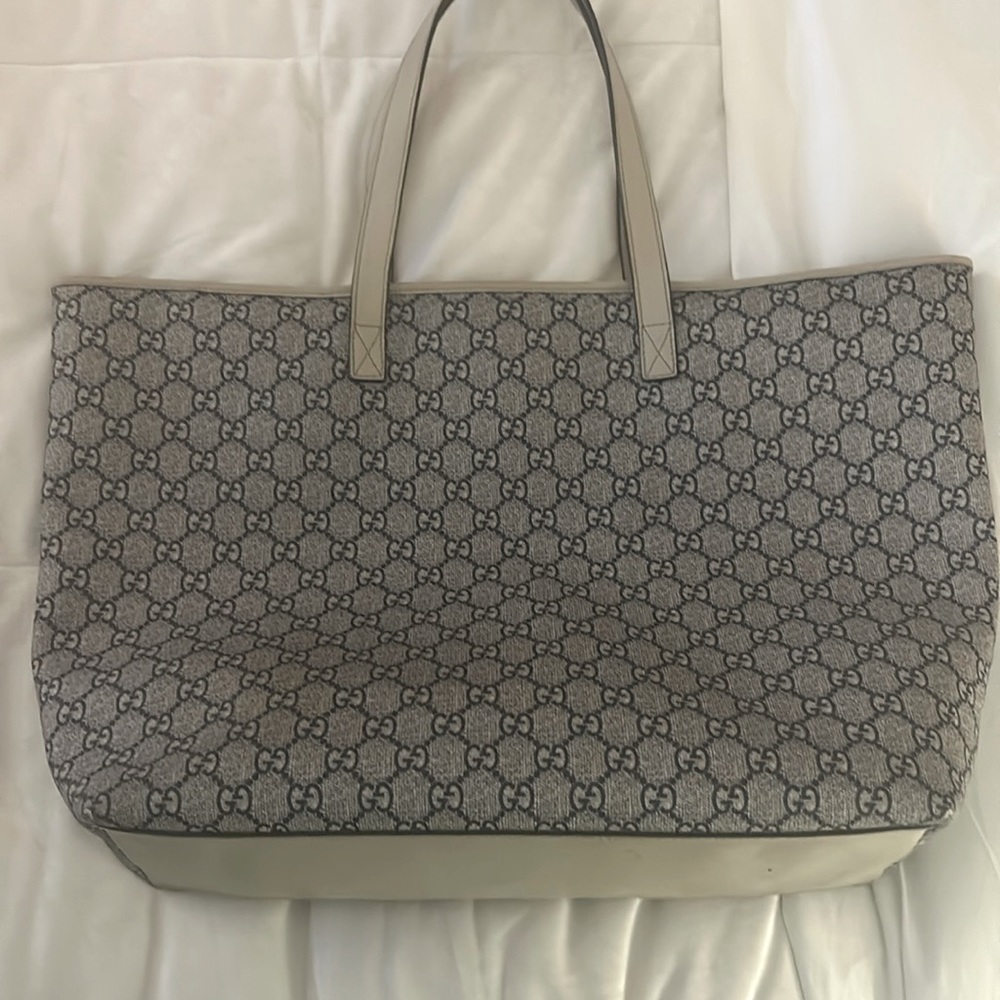 Authentic GUCCI Coated Canvas Tote